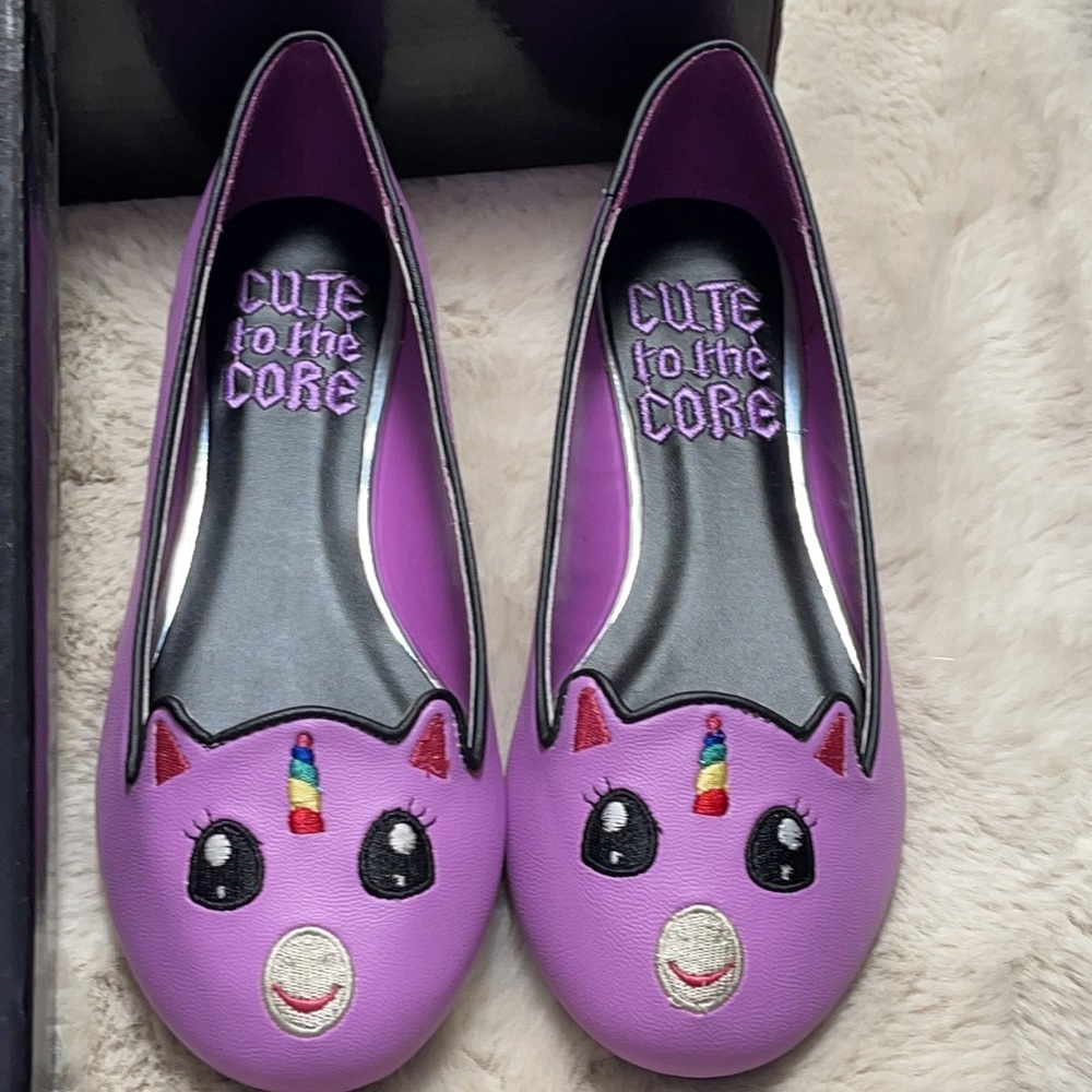 Purple Unicorn Women's Shoes - Picture 2 of 12